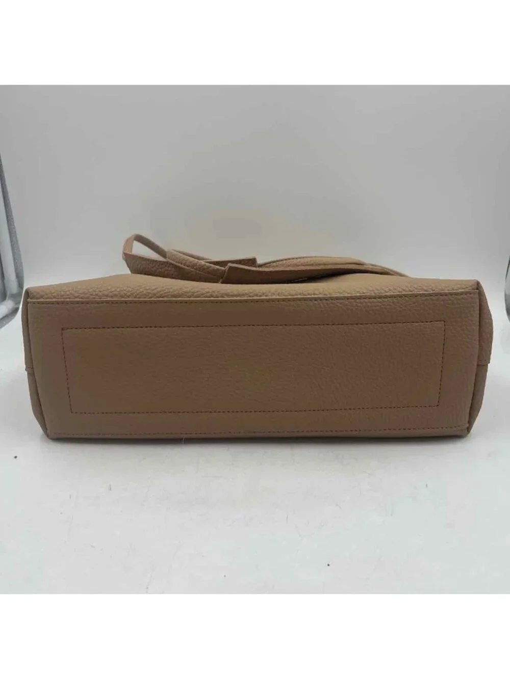 8 Other Reasons Minimalist Women's Camel pebbled Purse Vegan Leather